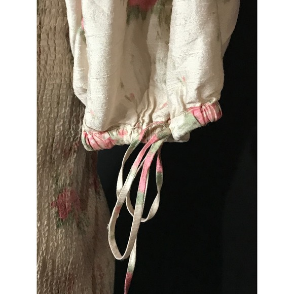 New‎ Loveshackfancy Silk Violet Mini Dress in Dolce Floral Large - Picture 8 of 12